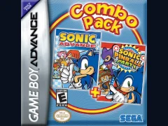 Combo Pack: Sonic Advance + Sonic Pinball Party cover art