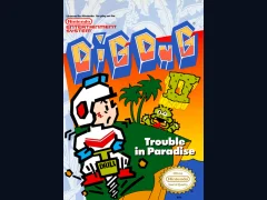 Dig Dug II: Trouble in Paradise cover art
