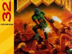 DOOM 32X cover art