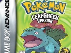 Pokémon LeafGreen Version cover art