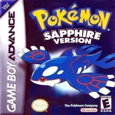 Pokémon Sapphire cover art