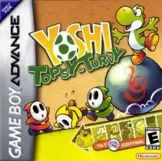 Yoshi Topsy-Turvy cover art