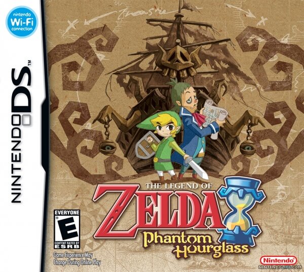 The Legend of Zelda: Phantom Hourglass cover art