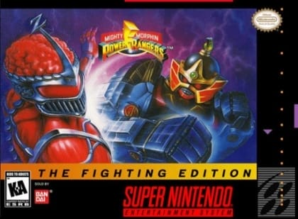 Mighty Morphin Power Rangers: The Fighting Edition cover art
