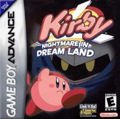 Kirby: Nightmare in Dream Land cover art