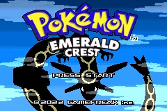 Pokémon Emerald Crest cover art