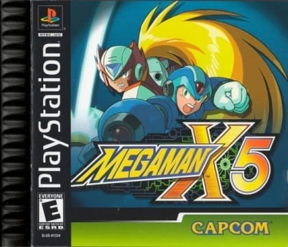 Mega Man X5 cover art