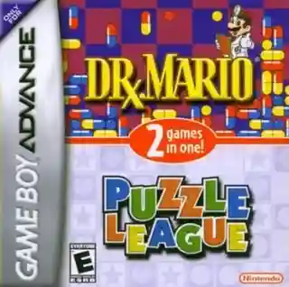 Dr. Mario & Puzzle League cover art