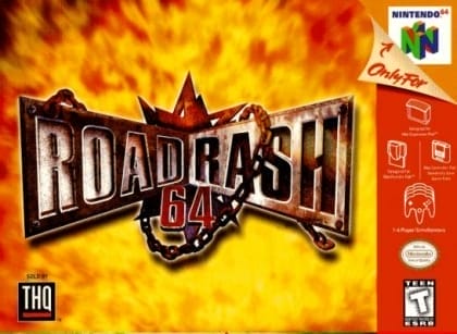 Road Rash 64 cover art