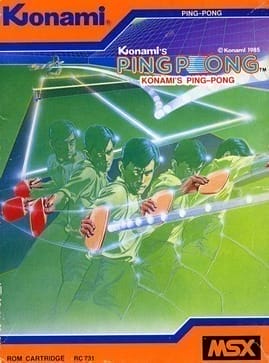 Konami's Ping-Pong cover art