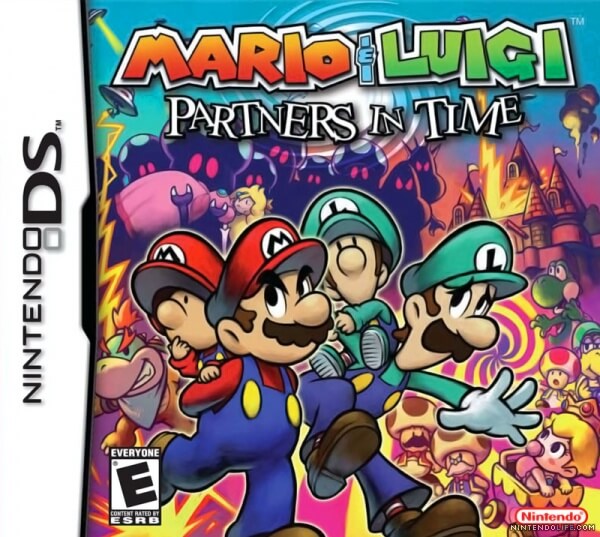 Mario & Luigi: Partners in Time cover art
