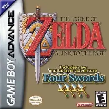 The Legend of Zelda: A Link to the Past & Four Swords cover art