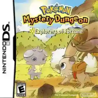 Pokémon Mystery Dungeon: Explorers of Fortune cover art