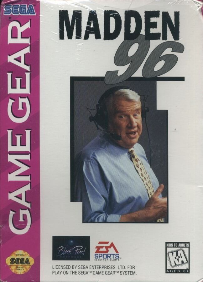 Madden NFL 96 cover art