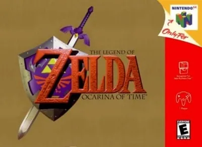 The Legend of Zelda: Ocarina of Time cover art