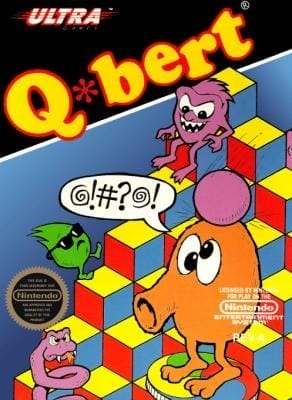 Q*bert cover art