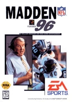 Madden NFL 96 cover art