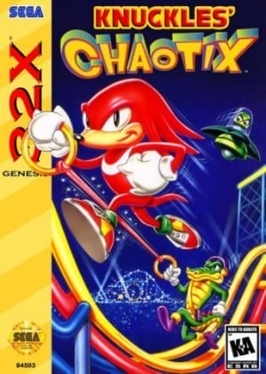 Knuckles' Chaotix cover art