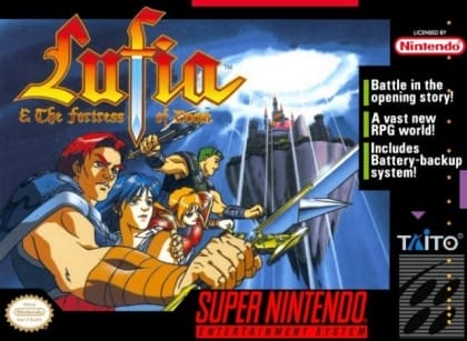 Lufia & The Fortress of Doom cover art