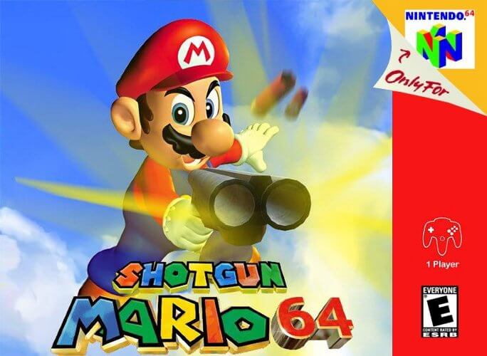 Shotgun Mario 64 cover art