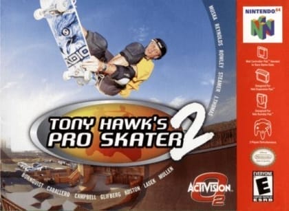 Tony Hawk's Pro Skater 2 cover art