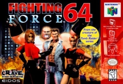 Fighting Force 64 cover art