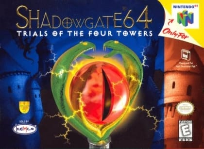 Shadowgate 64: Trials of the Four Towers cover art
