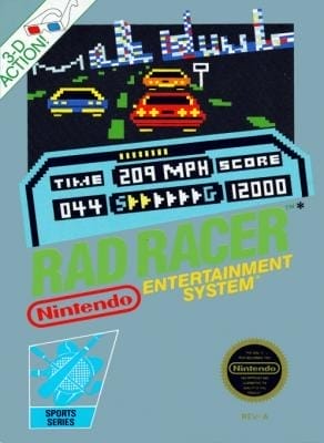 Rad Racer cover art