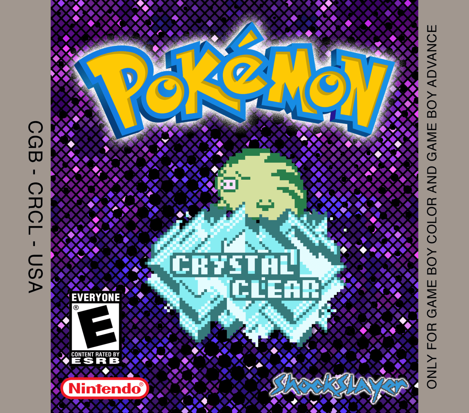 Pokémon Crystal Clear cover art