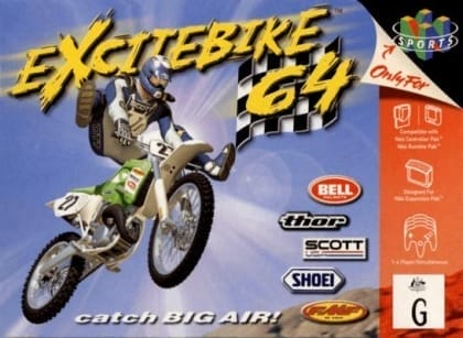 Excitebike 64 cover art