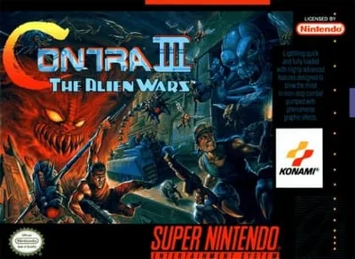 Contra III: The Alien Wars cover art