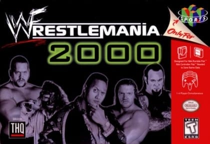 WWF WrestleMania 2000 cover art