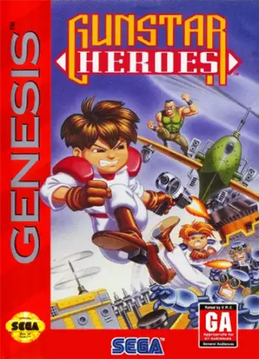 Gunstar Heroes cover art