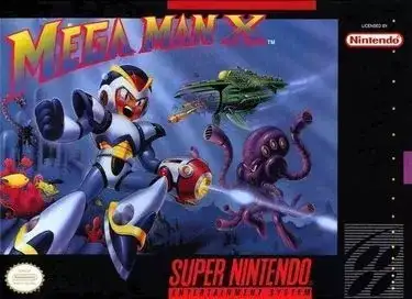 Mega Man X cover art