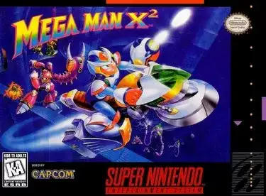 Mega Man X2 cover art