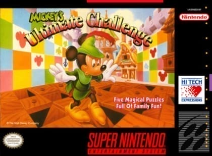 Mickey's Ultimate Challenge cover art