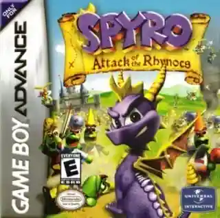 Spyro: Attack of the Rhynocs cover art