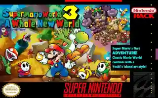Super Mario World 3: A Whole New World cover art