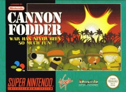 Cannon Fodder cover art