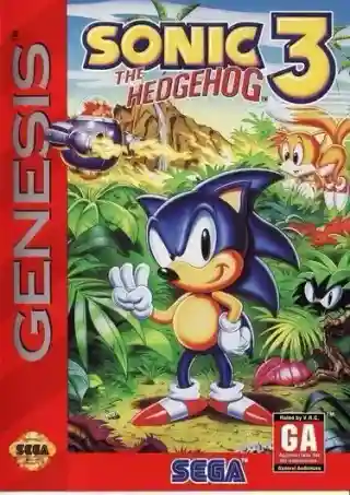 Sonic the Hedgehog 3 cover art
