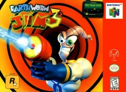 Earthworm Jim 3D cover art