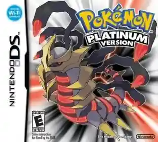 Pokémon Platinum Version cover art