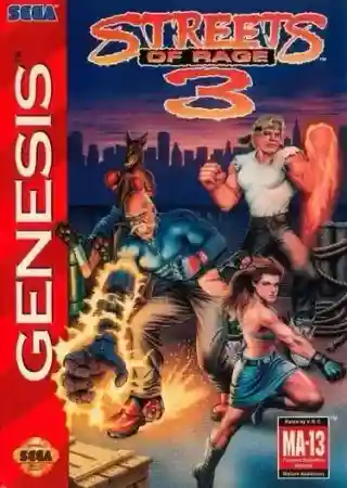 Streets of Rage 3 cover art