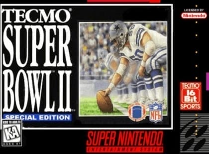 Tecmo Super Bowl II: Special edition cover art