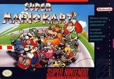 Super Mario Kart cover art