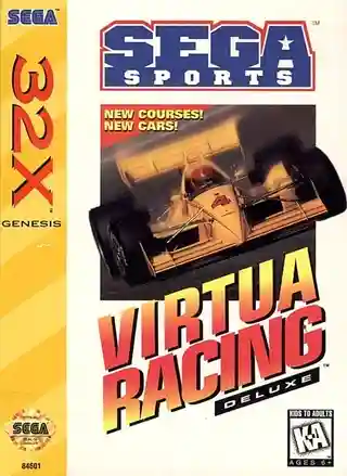 Virtua Racing Deluxe cover art