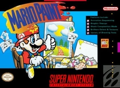Mario Paint cover art