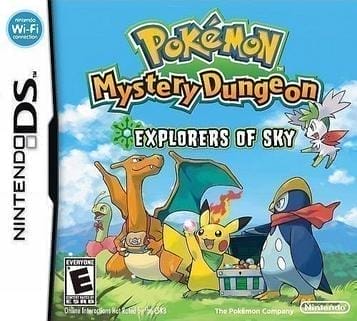 Pokémon Mystery Dungeon: Explorers of Sky cover art