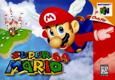 Super Mario 64 cover art