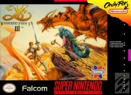 Ys III: Wanderers from Ys cover art